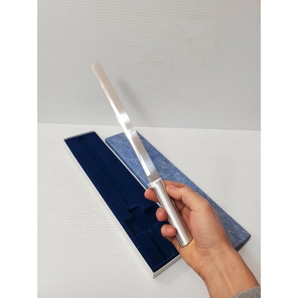 Vintage Du pont Boxed Knife spatula | Stainless Steel Knife spatula| mad… - Picture 4 of 10